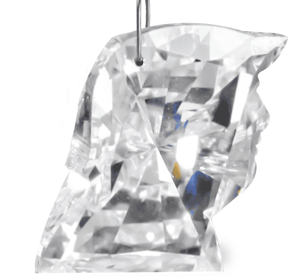 2ct Lab Presidential Diamond Pendant